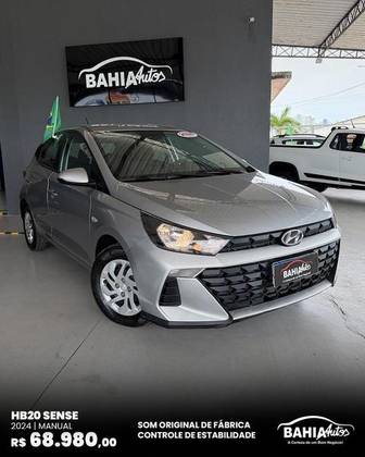 HYUNDAI HB20 1.0 12V FLEX SENSE MANUAL HYUNDAI HB20 1.0 12V FLEX SENSE MANUAL
